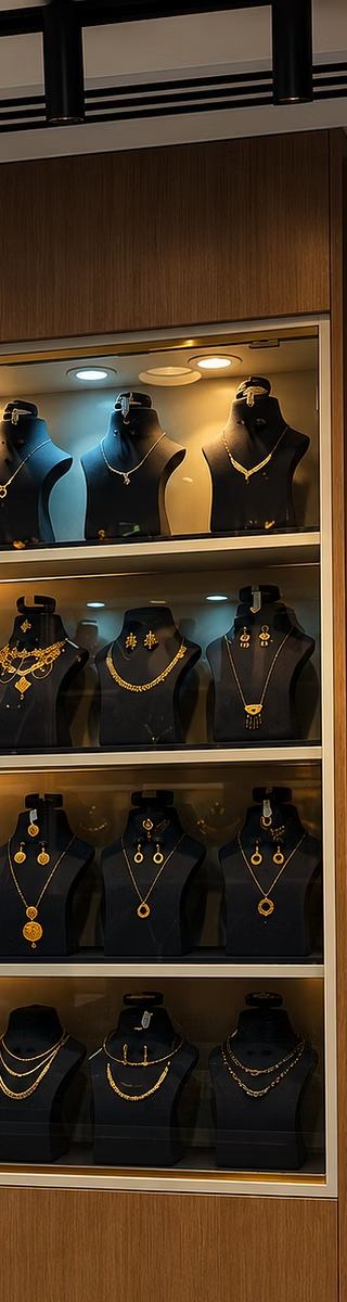 Luxury jewelry display
